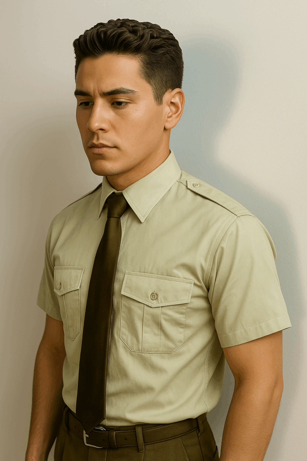 Camisa institucional manga corta - CARABINEROS Benson´s - Imagen 3