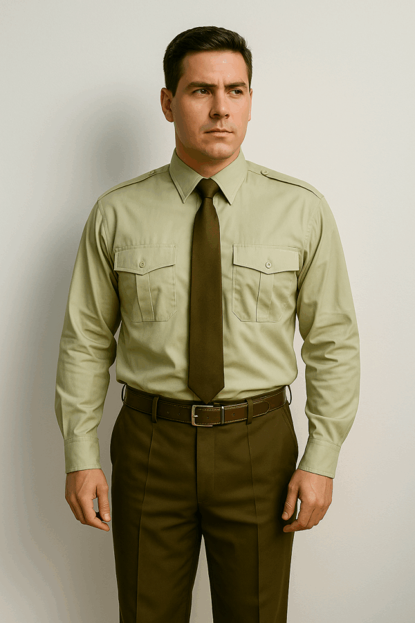 Camisa institucional manga larga - CARABINEROS Benson´s