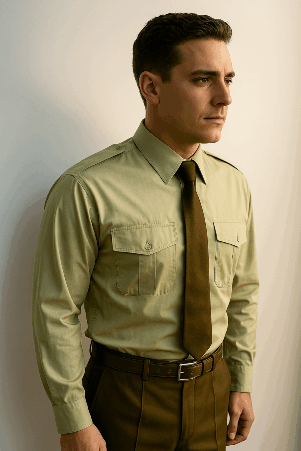Camisa institucional manga larga - CARABINEROS Benson´s - Imagen 2
