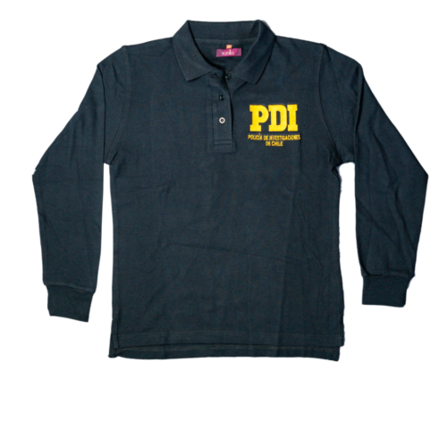 Polera Piqué Manga Larga Femenina – PDI
