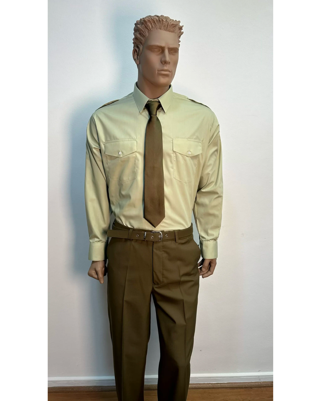 Camisa Institucional Manga Larga Masculina – Carabineros