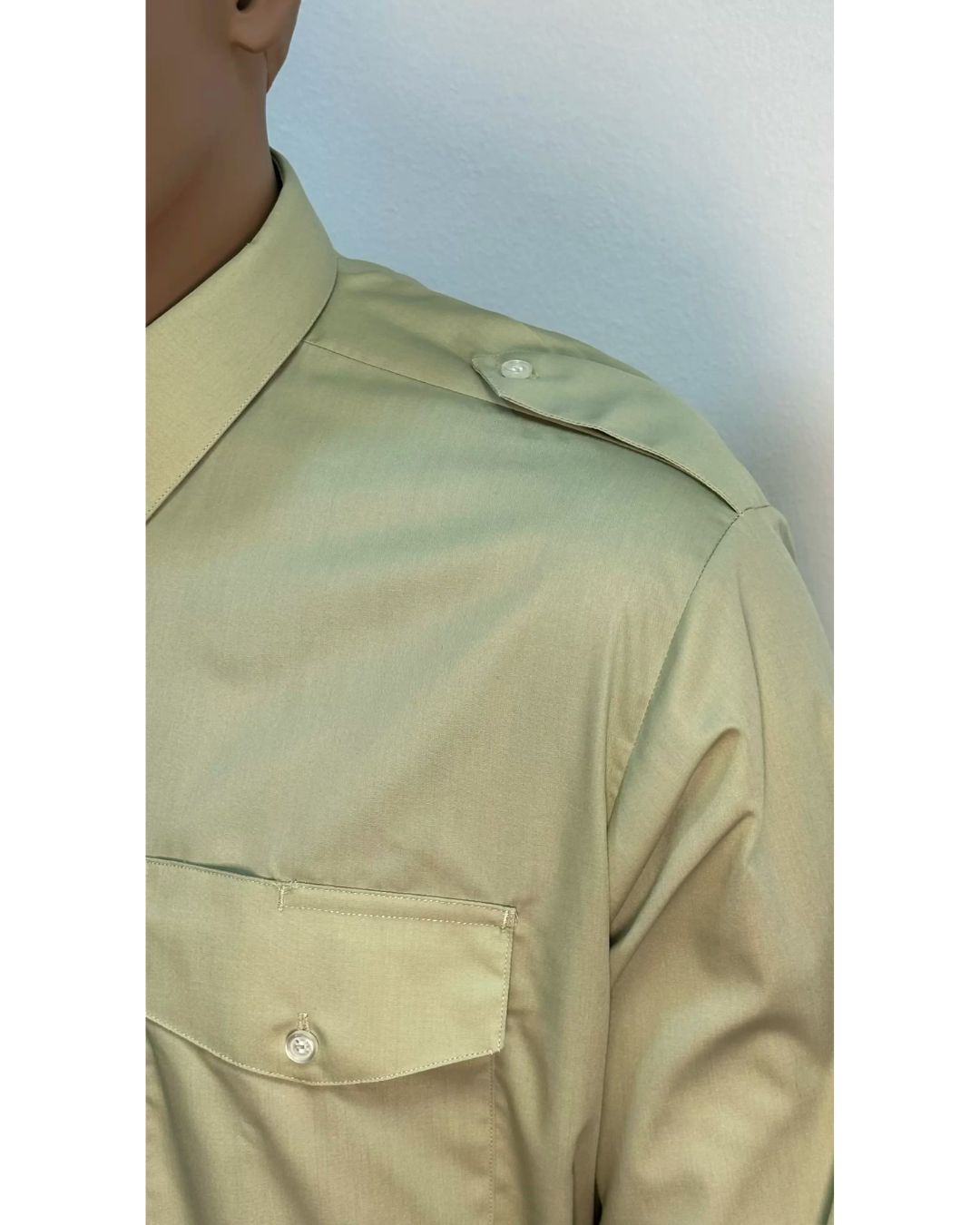 Camisa Institucional Manga Larga Masculina – Carabineros – imagen 3