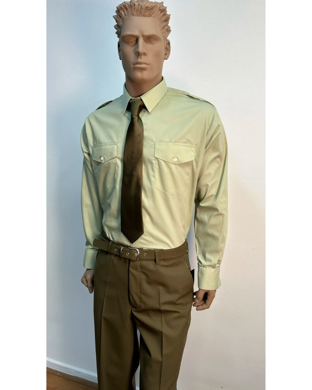 Camisa Institucional Manga Larga Masculina – Carabineros – imagen 4