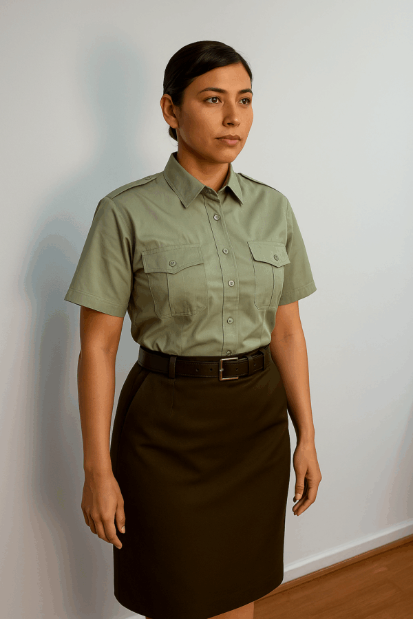 Camisa Manga Corta Femenina Carabineros Benson´s - Imagen 2