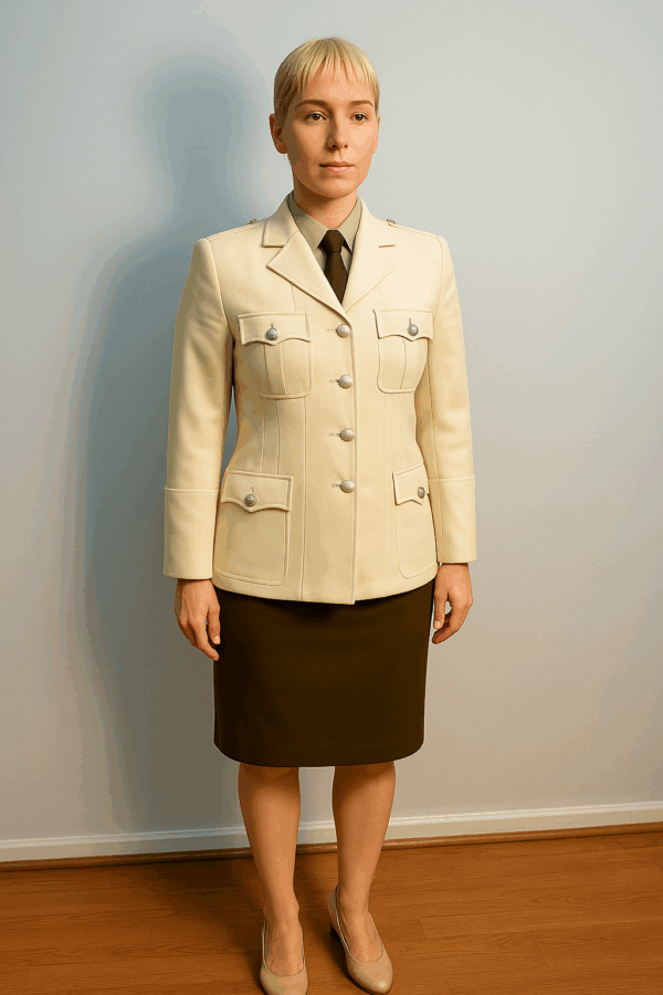 Blusa Crema Carabineros Femenina Benson´s - Imagen 2