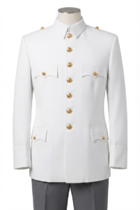 Blusa Blanca Masculina – Ejército Benson's