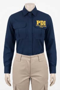 Camisa Azul Marino Femenina – PDI