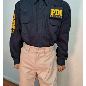 Camisa Azul Marino PDI Benson´s