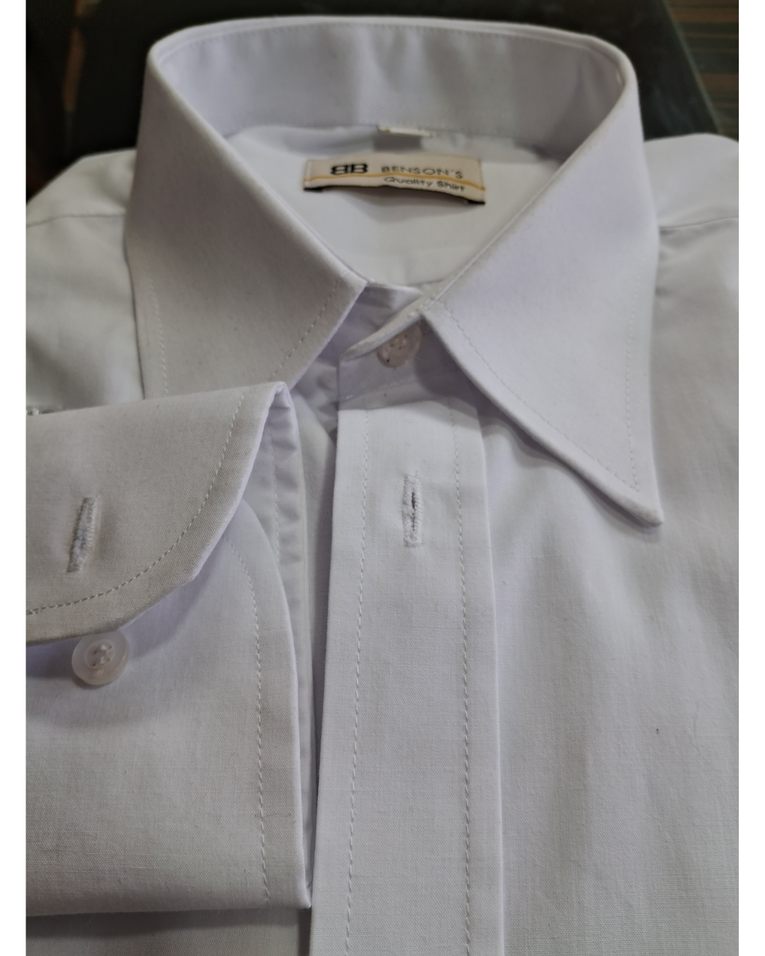 Camisa Blanca Puño Simple – Carabineros