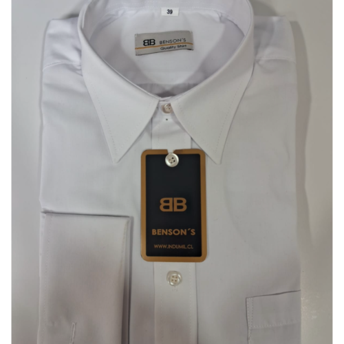 Camisa Blanca Doble Puño Masculina – Carabineros