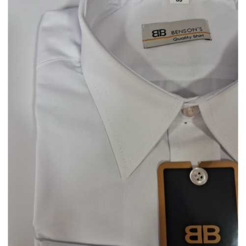Camisa Blanca Femenina Doble Puño Collera Benson´s