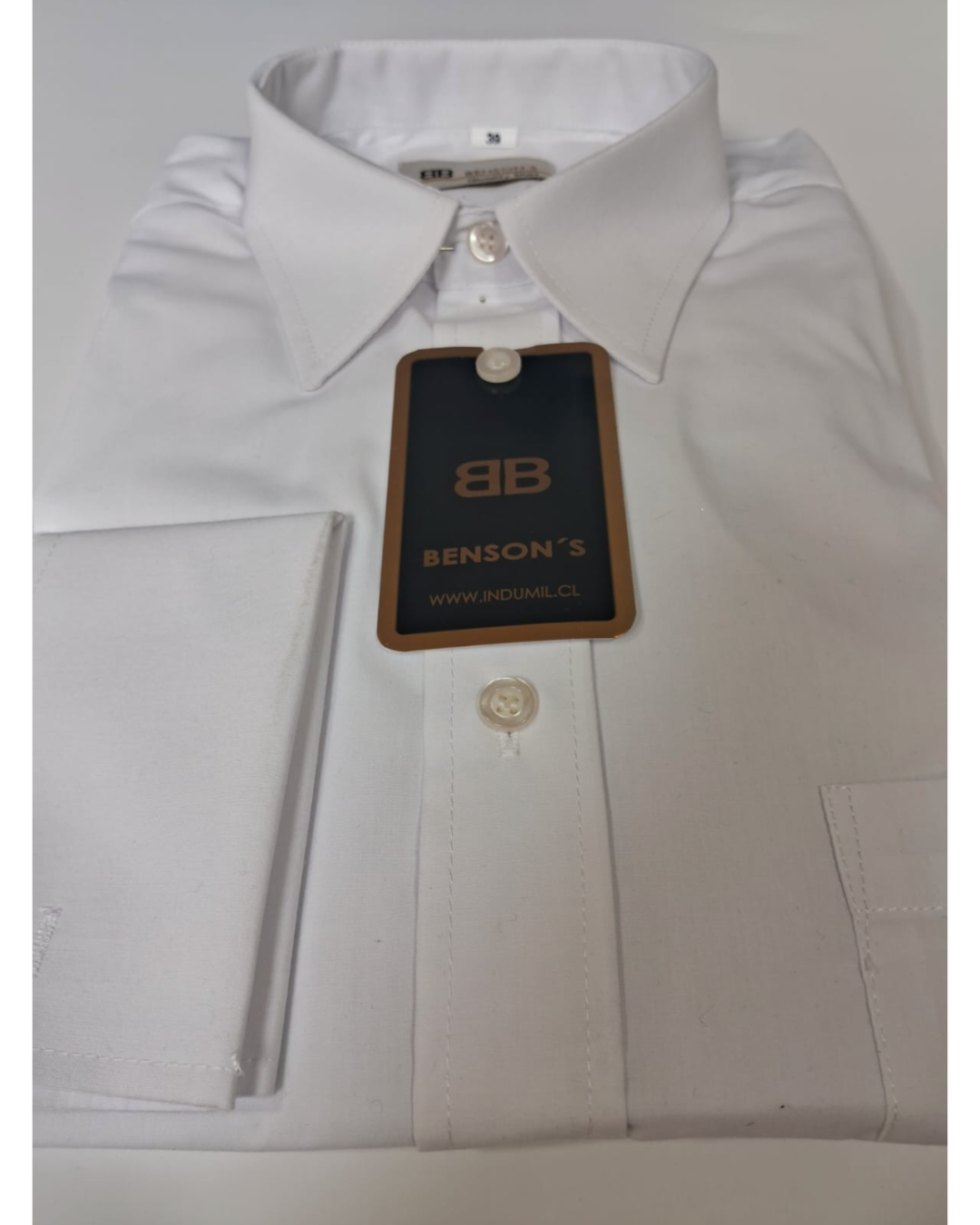 Camisa Blanca Doble Puño Femenina – Carabineros – imagen 2