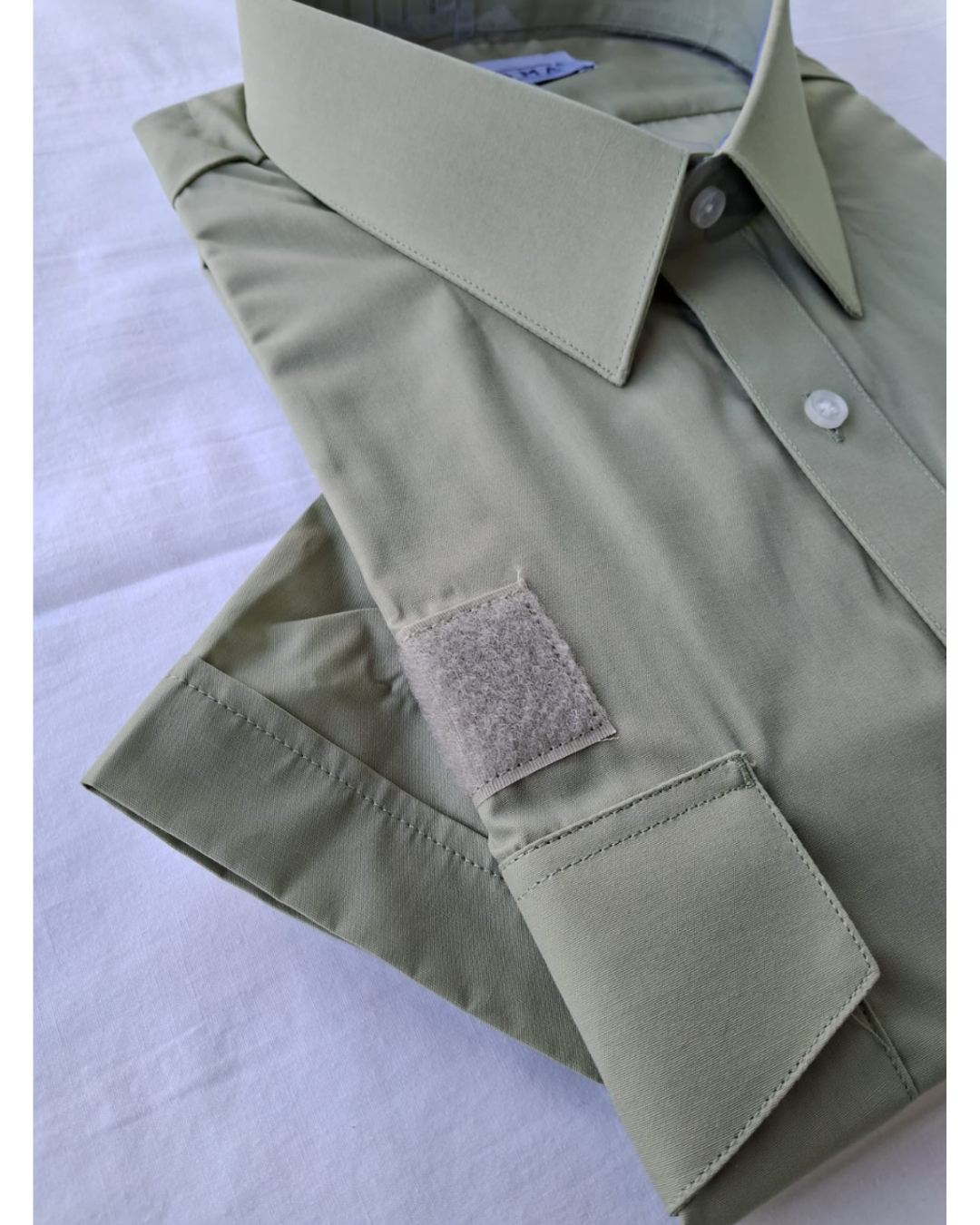 Camisa Manga Corta Masculina con Velcro – Carabineros – imagen 3