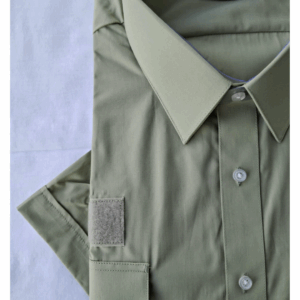 Camisa Carabineros Manga Corta Femenina con Velcro Benson´s