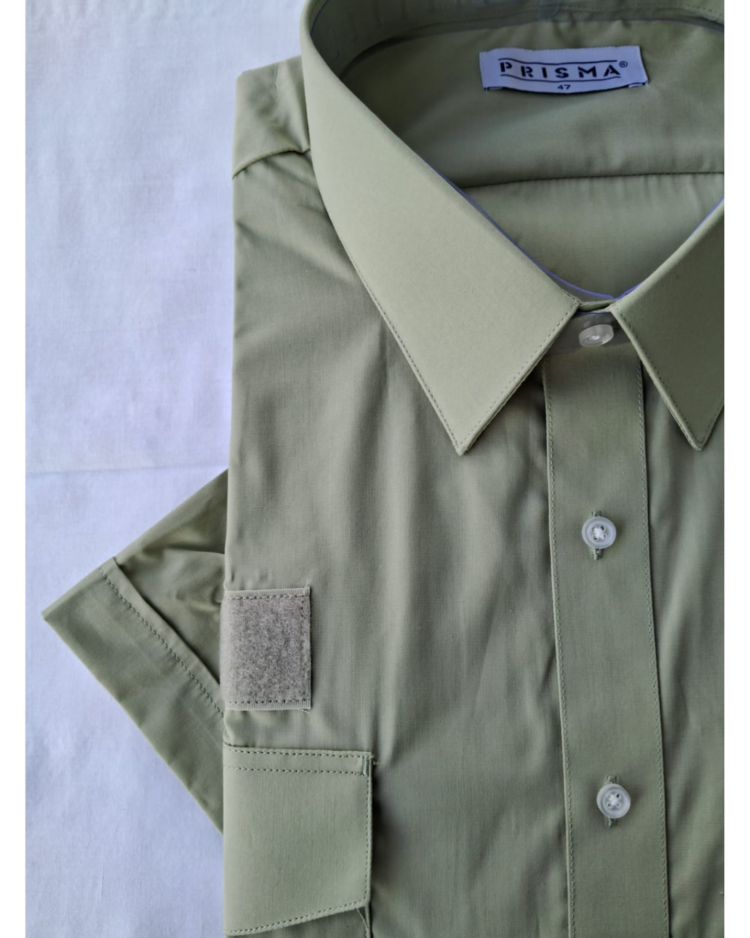 Camisa Manga Corta Femenina con Velcro – Carabineros