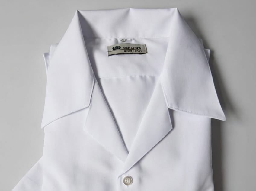 Camisa Blanca Manga Corta Masculina Modelo Armada – imagen 3