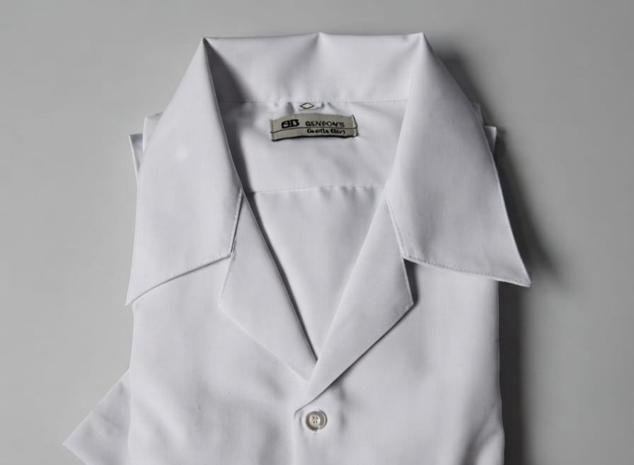 Camisa Blanca Manga Corta Femenina Modelo Armada – Bomberos – imagen 3