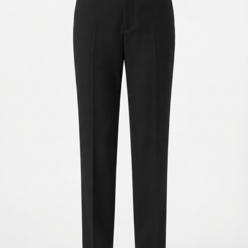 PANTALÓN NEGRO FEMENINO VIVO ROJO