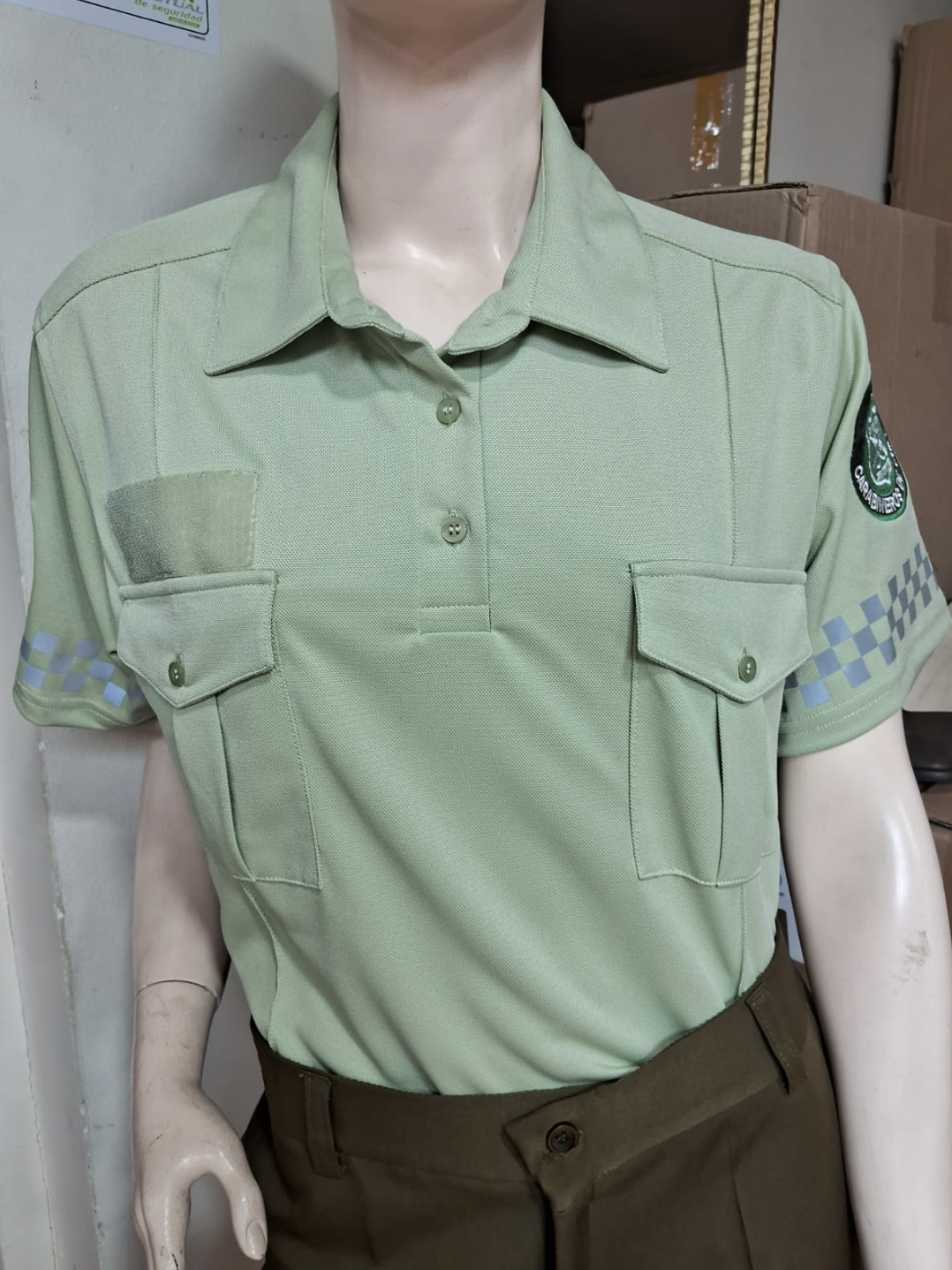 Polera operativa femenina - Carabineros