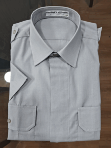 Camisa Gris Manga Corta Masculina – Ejército