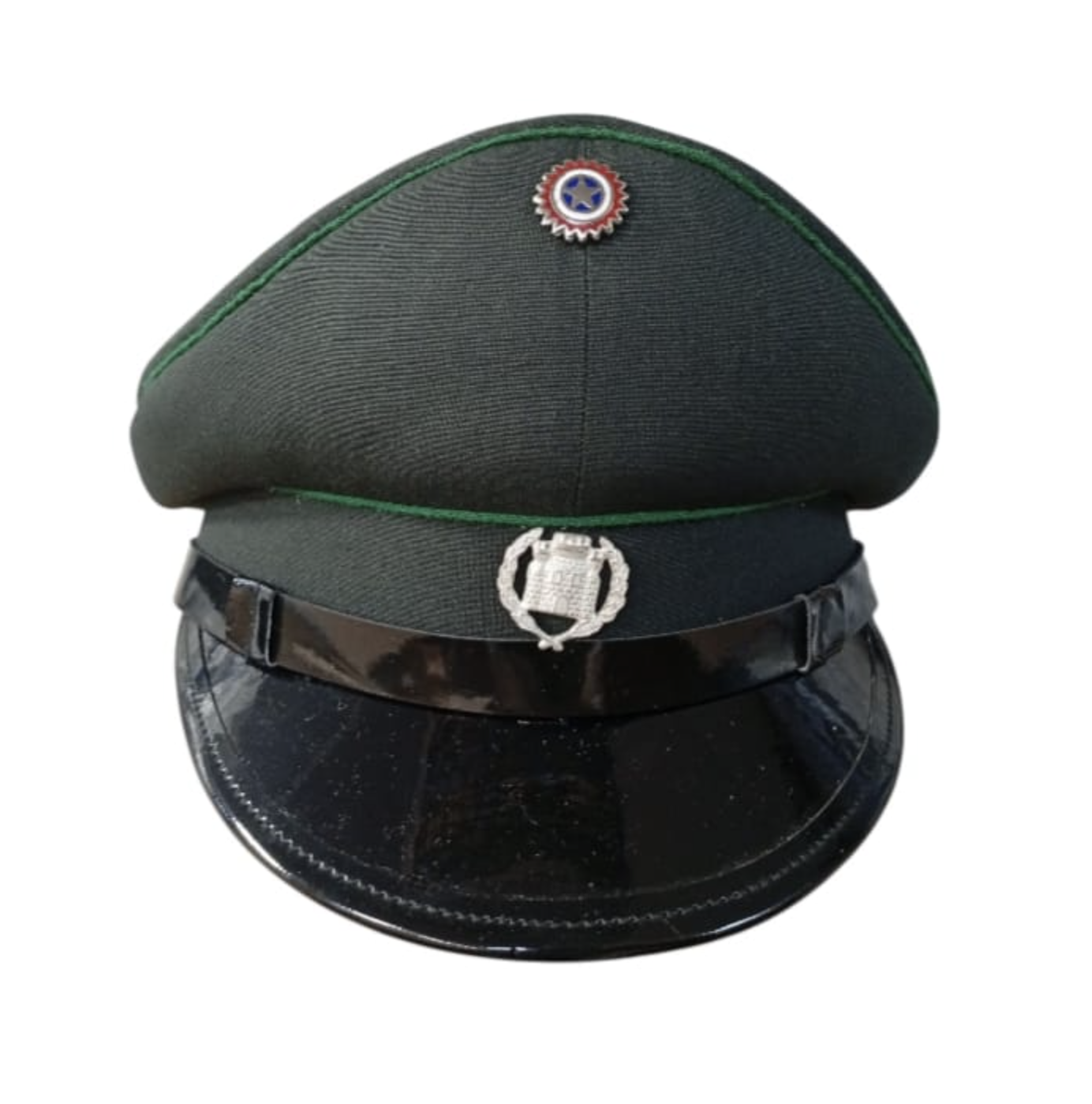 Gorra verde Gendarmería vivo verde hombre