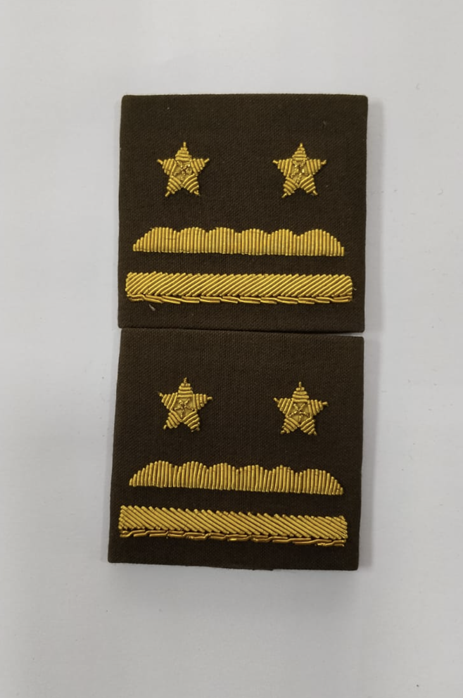 Tabla de medidas – Palas para camisa doradas - Carabineros