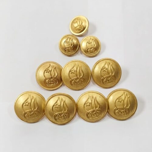 JUEGO DE BOTONES (4 GRANDES - 6 PEQUEÑOS)