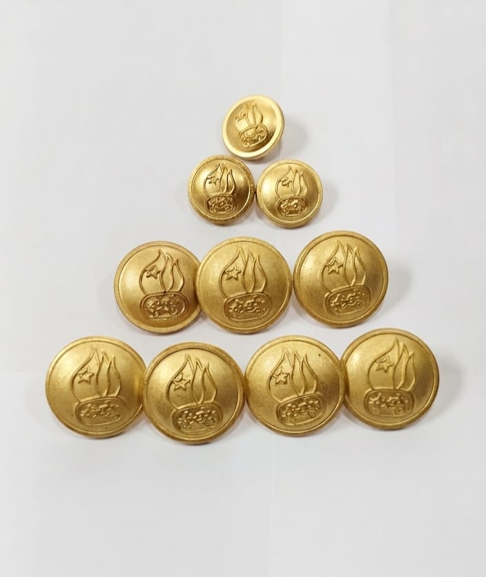 Juego de botones (4 grandes - 6 pequeños)
