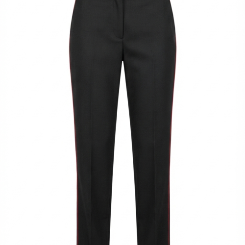 Pantalón negro vivo rojo mujer - Bombero
