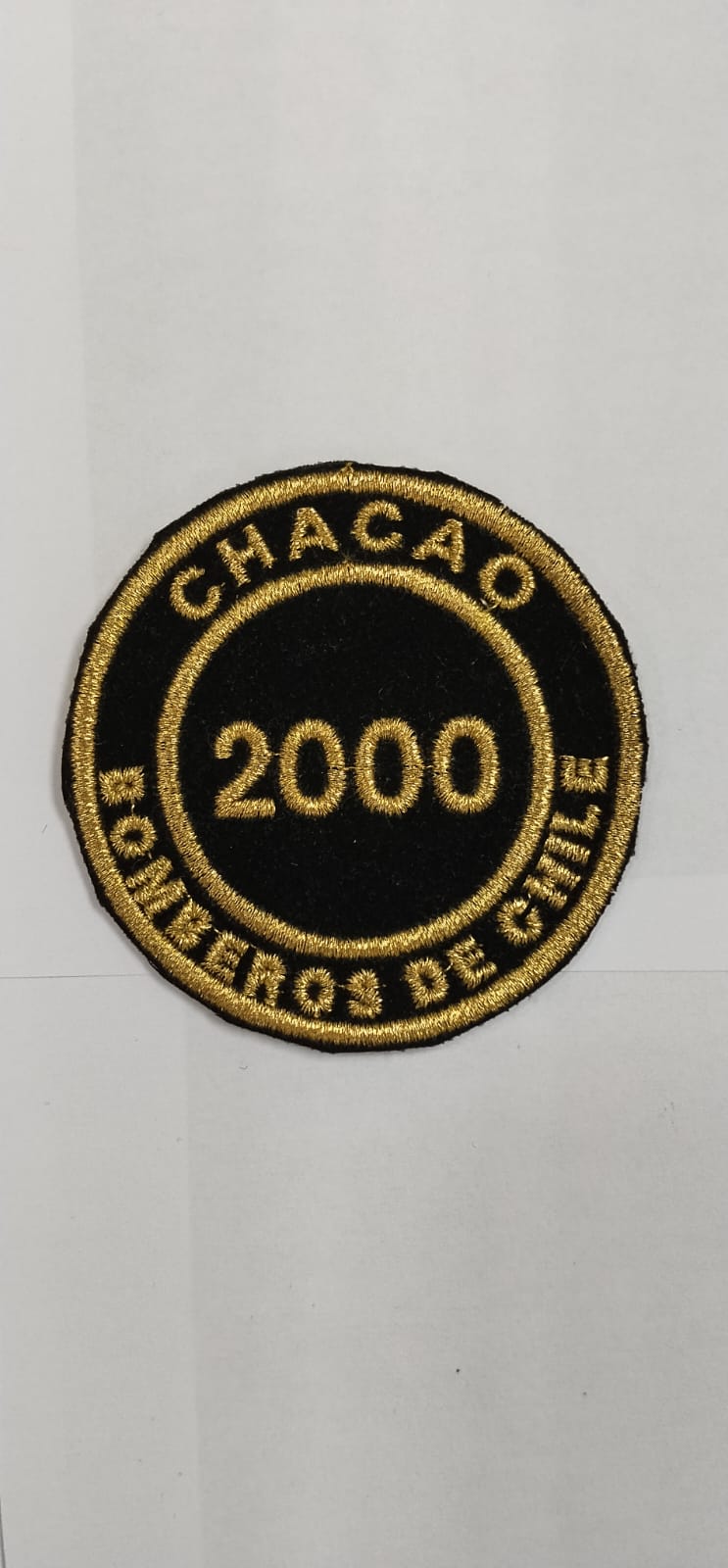 Parche Año de Compañía Bordado - Bomberos – imagen 4