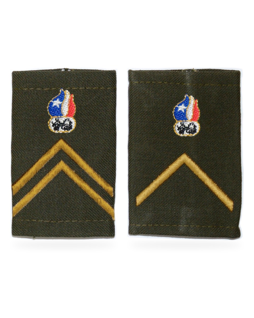 Presillas de Inspector Nacional y Ayudante Nacional, Bomberos de Chile