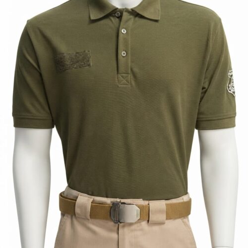 Polera Piqué Masculina con Velcro Algodón Peruano Premium – Carabineros