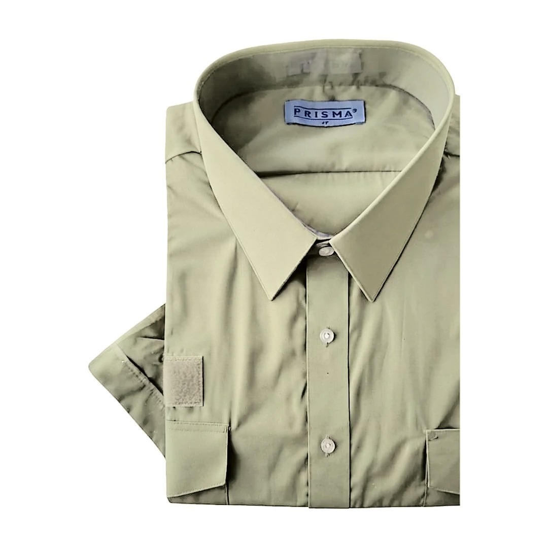 Camisa Manga Corta Masculina con Velcro – Carabineros