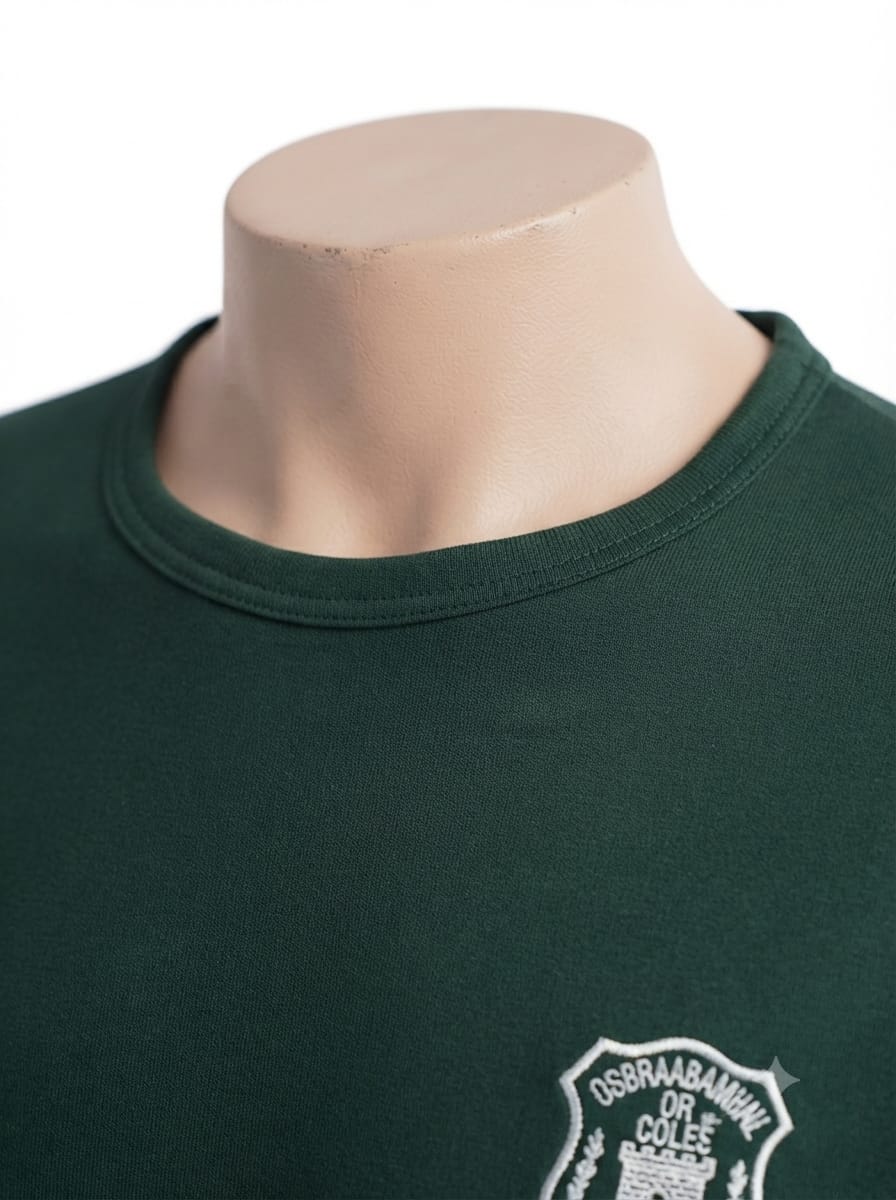 Polera Jersey Verde Bordada – Gendarmería