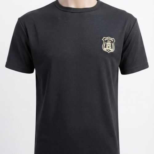 Polera Negra Bordada – Gendarmería