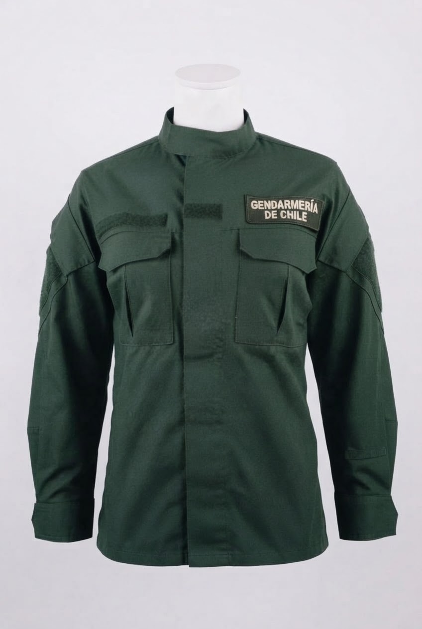 Blusa Régimen Interno Verde Femenina – Gendarmería