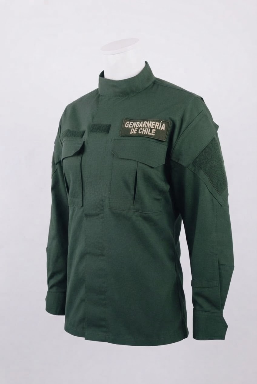 Blusa Régimen Interno Verde Femenina – Gendarmería – foto 2