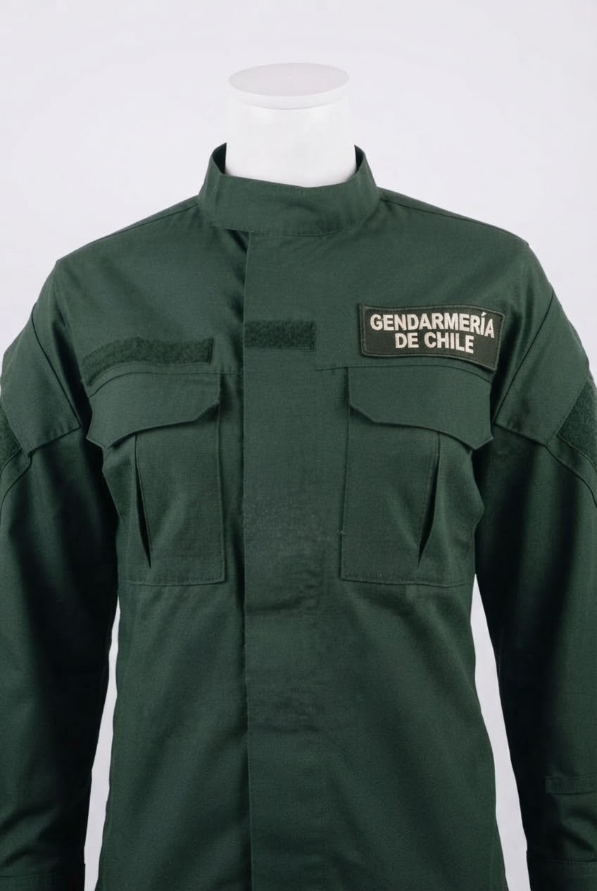 Blusa Régimen Interno Verde Femenina – Gendarmería – foto 4