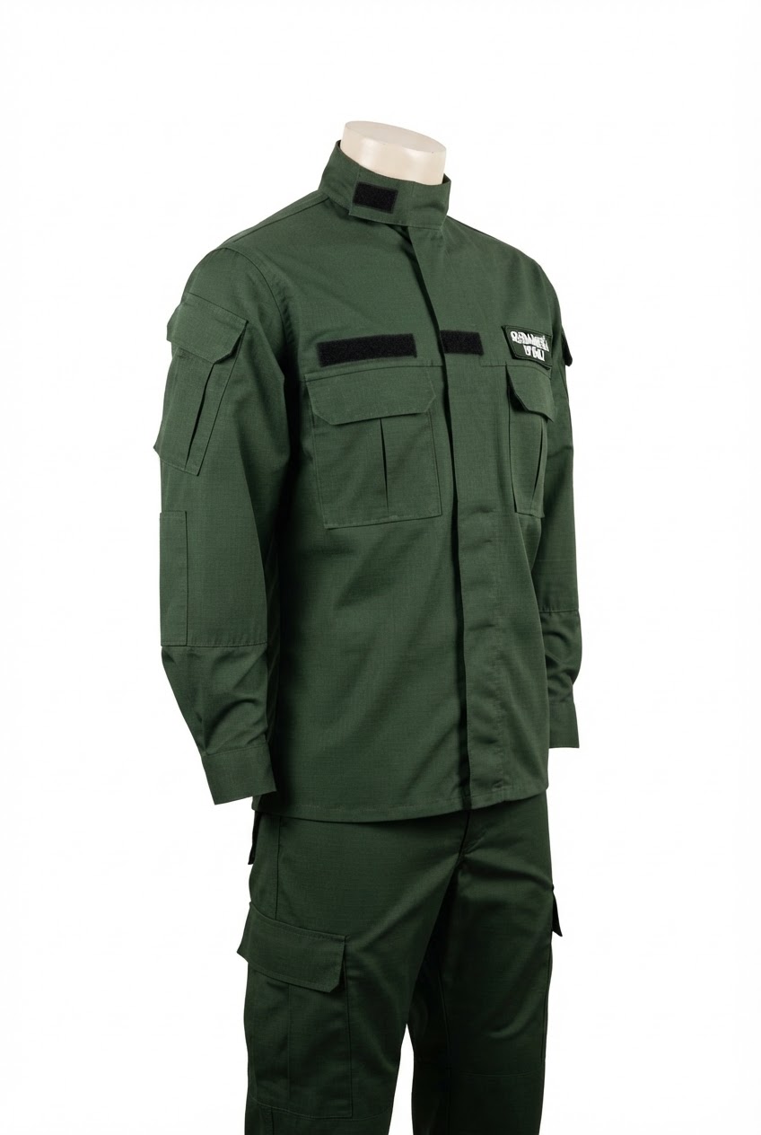 Tenida Régimen Interno Masculina Verde - Gendarmería - Imagen 2