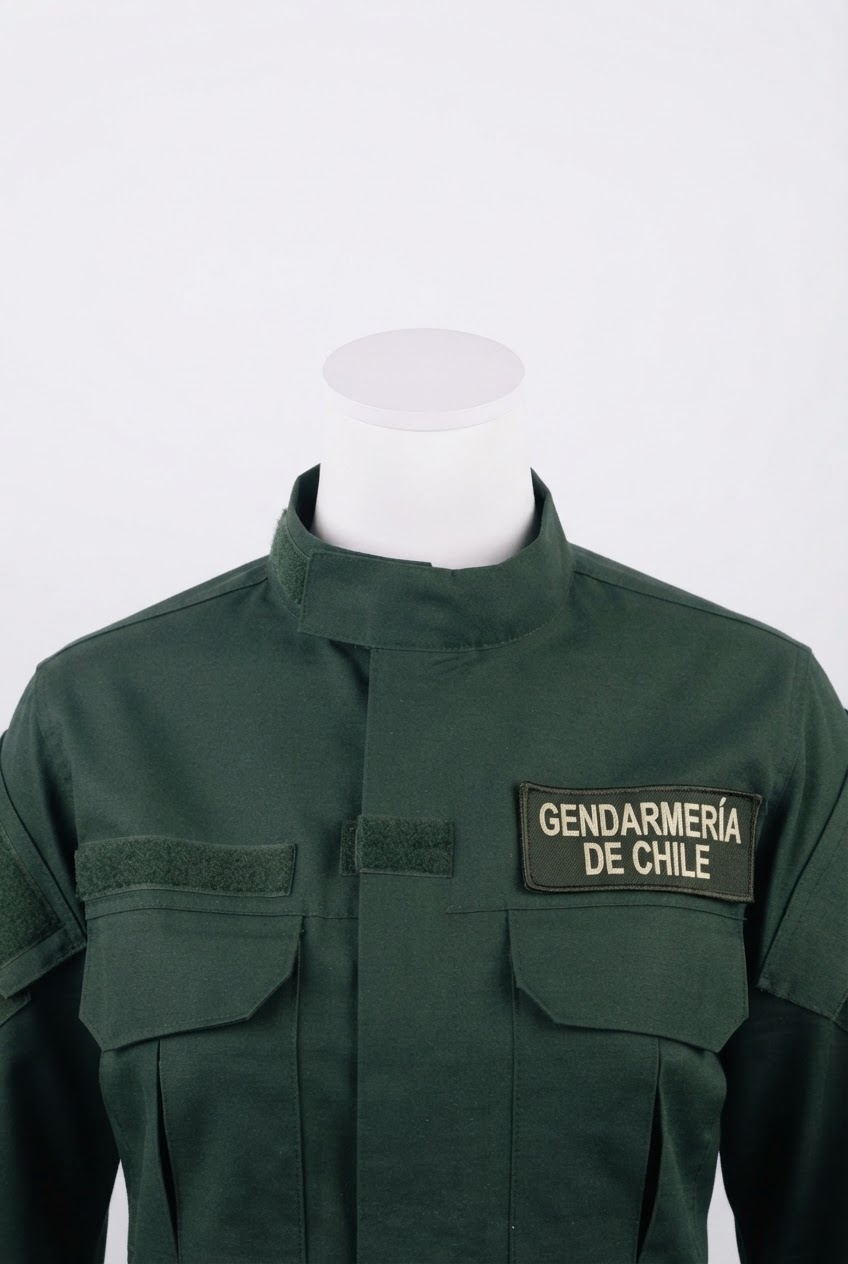 Tenida Régimen Interno Verde Boldo Femenina – Gendarmería Benson's – foto 3